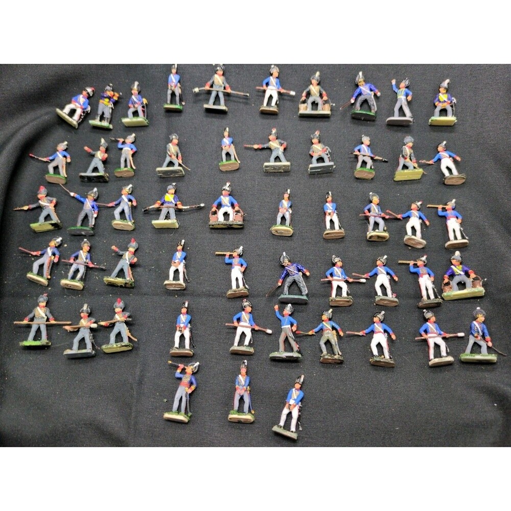 (53) Painted Napoleonic British Infantry 1/72 Miniatures